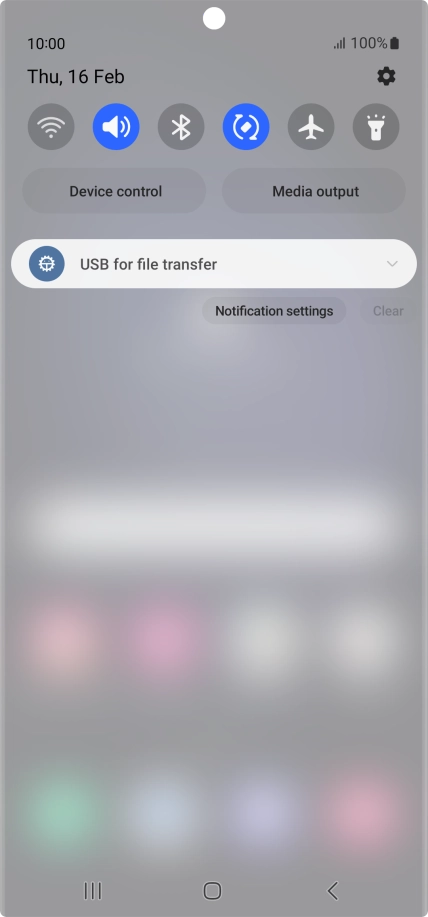 Press the drop down list.