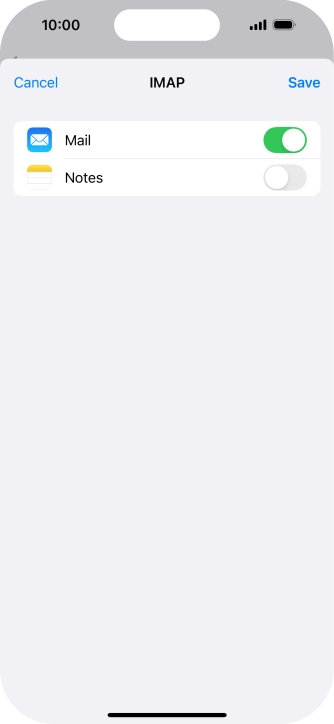 Press Save. Your email account has now been set up. To select more settings for incoming and outgoing server, proceed with the following steps.