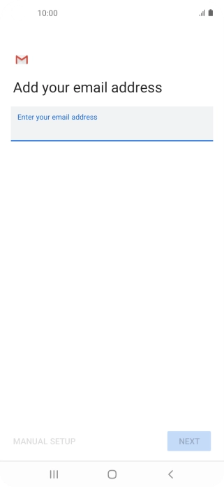 Press the field below 