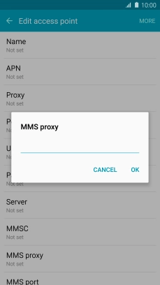 Key in 10.202.002.060 and press OK.