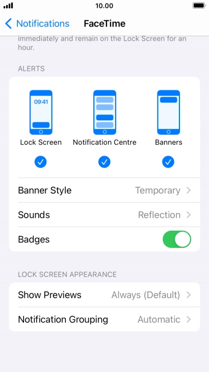 Press Notification Grouping.