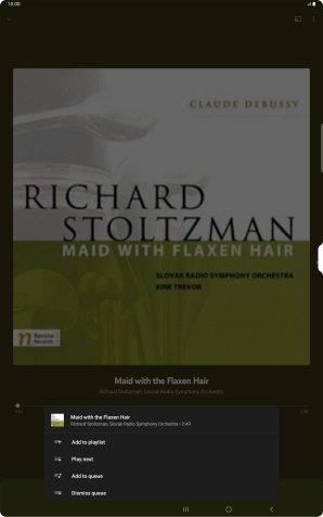 Press Add to playlist.