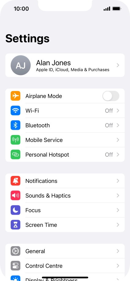 Press Mobile Service.
