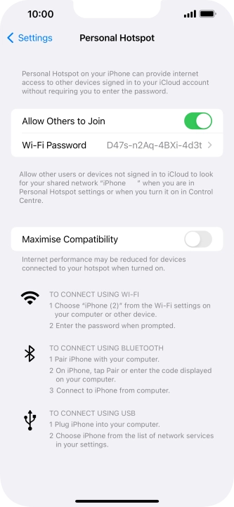 Slide your finger upwards starting from the bottom of the screen to return to the home screen.