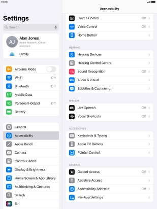 Press the required category below 