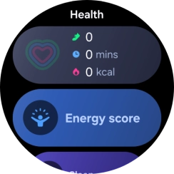 Press and hold the required widget.