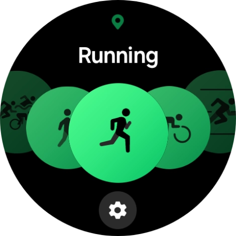 Press the settings icon.