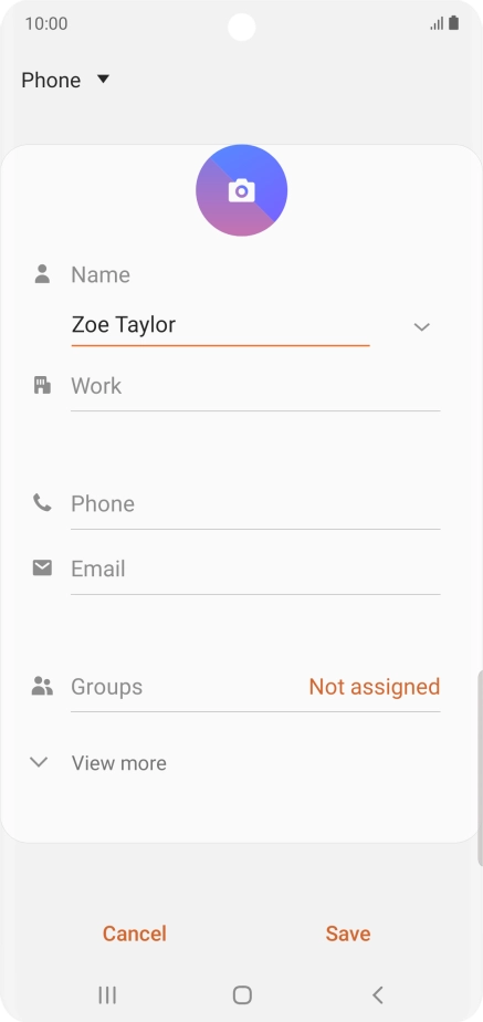 Press Phone and key in the required phone number.