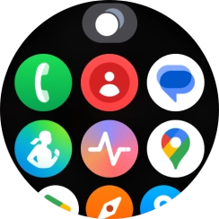 Press the Google Maps icon.