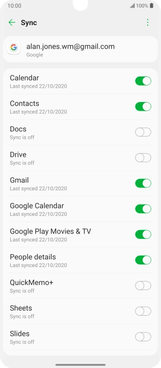 Slide your finger upwards starting from the bottom of the screen to return to the home screen.