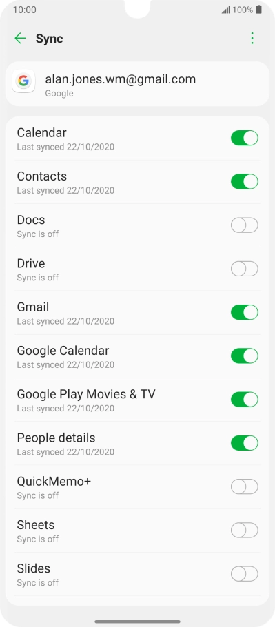 Slide your finger upwards starting from the bottom of the screen to return to the home screen.