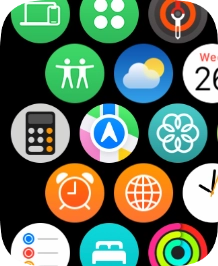 Press the Maps icon.