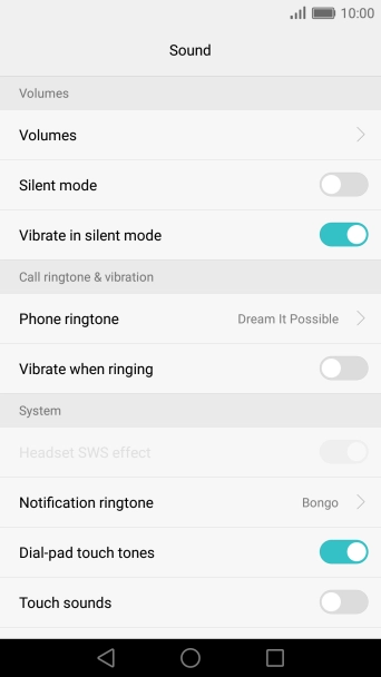 Press Phone ringtone.