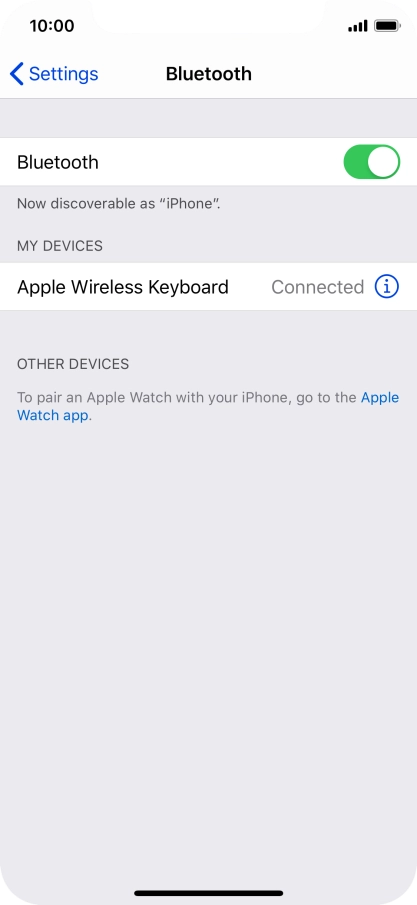 Slide your finger upwards starting from the bottom of the screen to return to the home screen.