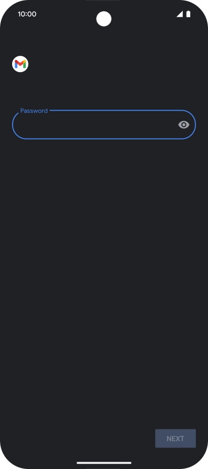 Press the field below 