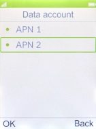 Select the required data connection.