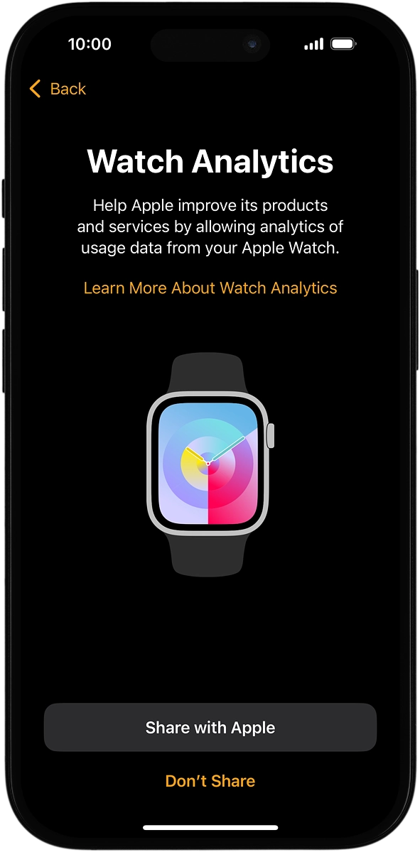 On your phone: Press the required setting.