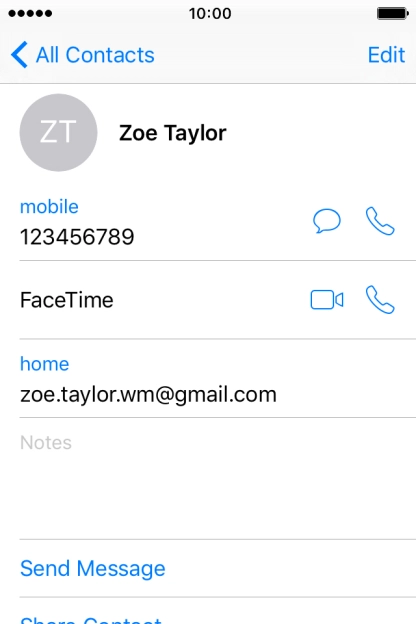 Press the required number.