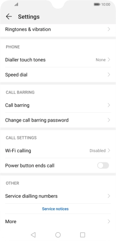 Press Wi-Fi calling.