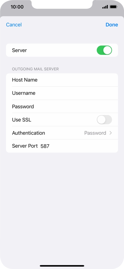 Press Authentication.