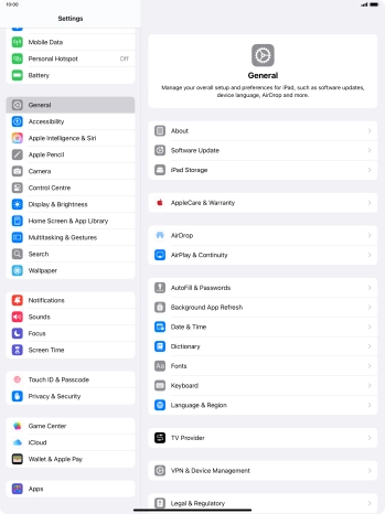Press Touch ID & Passcode.