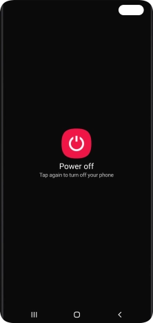 Press Power off.
