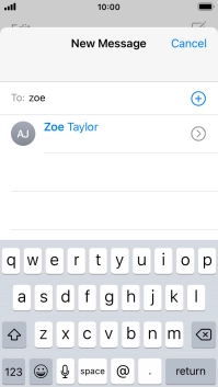 Press the required contact.