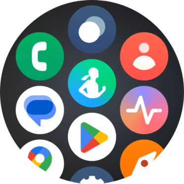 Press the Samsung Health icon.