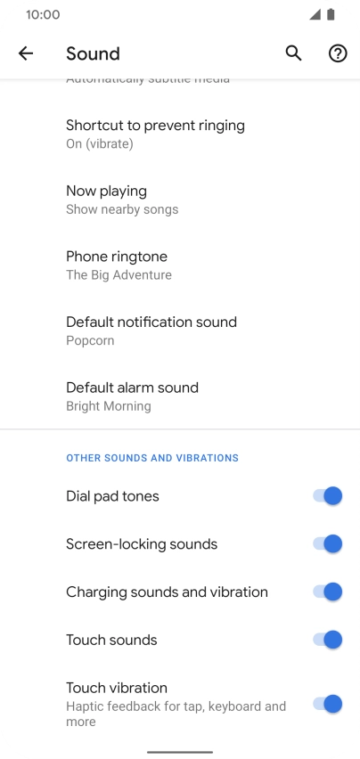 Press Phone ringtone.