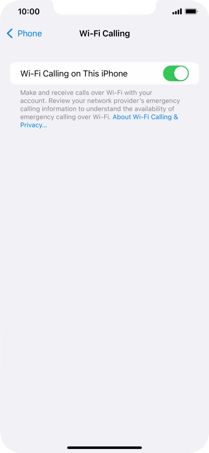 Slide your finger upwards starting from the bottom of the screen to return to the home screen.
