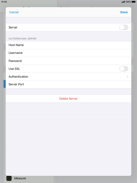 Press Authentication.