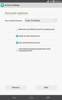Press the drop down list next to 