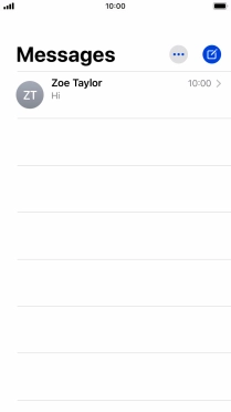 Press the new message icon.