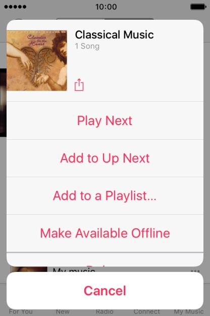 Press Make Available Offline.