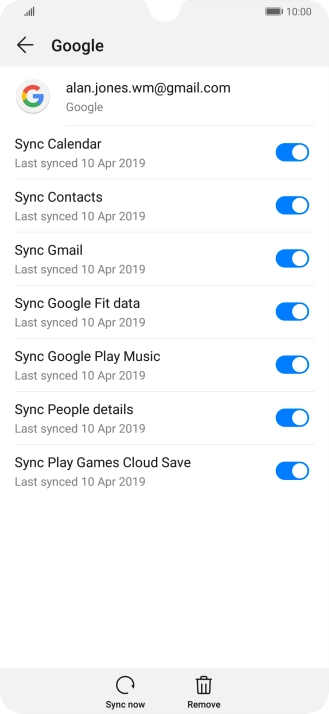 Slide your finger upwards starting from the bottom of the screen to return to the home screen.