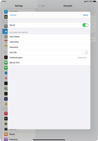 Press Authentication.