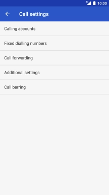 Press Additional settings.