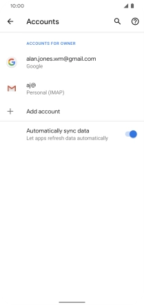 Slide your finger upwards starting from the bottom of the screen to return to the home screen.