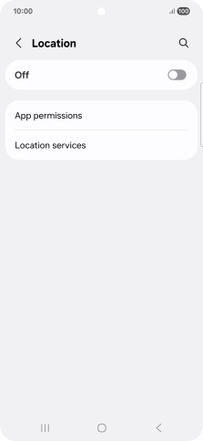 Press the indicator to turn the function on or off.