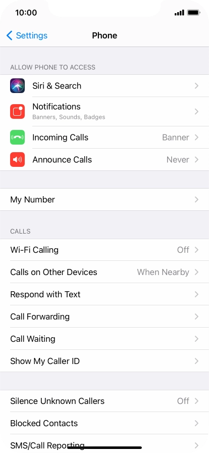 Press Show My Caller ID.