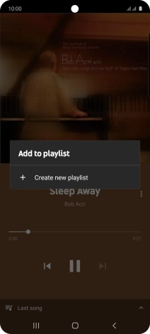 Press Create new playlist.