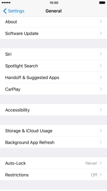 Press Software Update. If a new software version is available, it's displayed. Follow the instructions on the screen to update the phone software.
