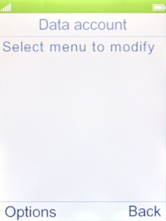 Press the Navigation key.