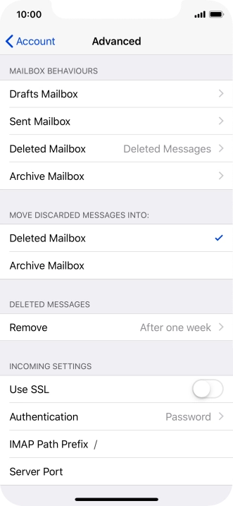 Press Authentication.