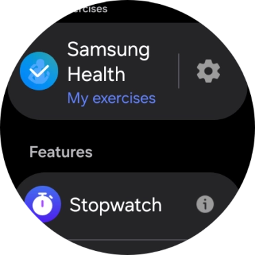 Follow the instructions on the screen to select the required function.