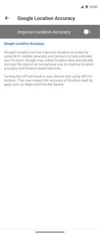 If you press the indicator next to 