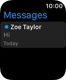 Press the required picture message.