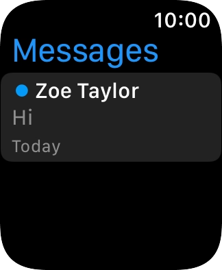 Press the required picture message.