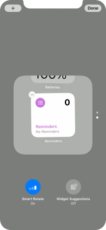 Press Smart Rotate to turn the function on or off.