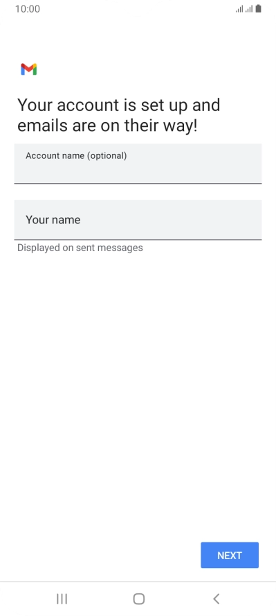 Press the field below 